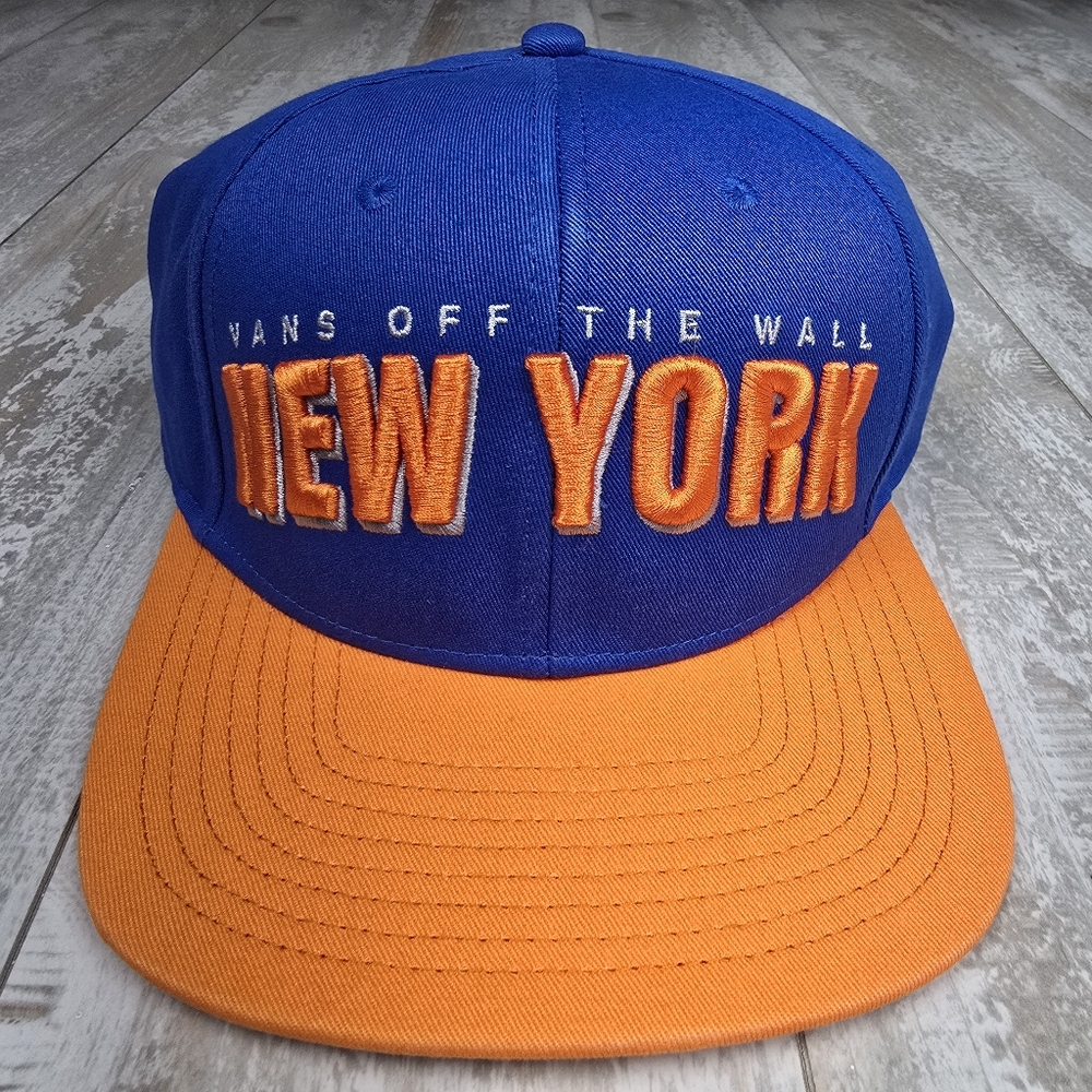 Vans New York HomeTeam Snapback Blue/Orange